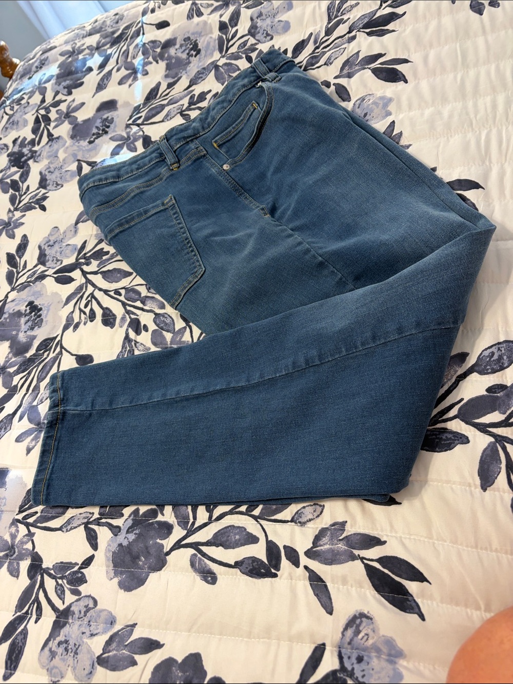 Style & Co. Blue Slim Leg Denim Jeans